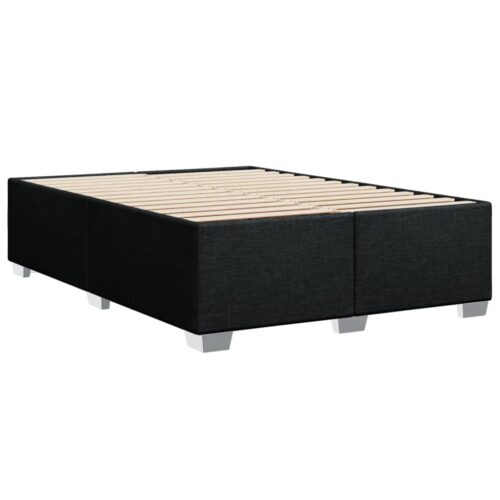 Bed Frame Black Double Fabric - Image 6