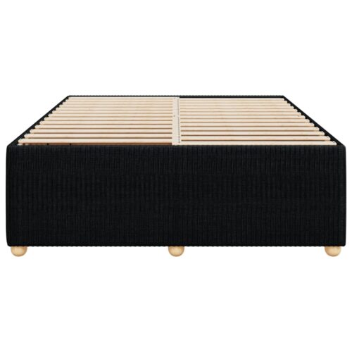 Bed Frame Black Queen Fabric - Image 4