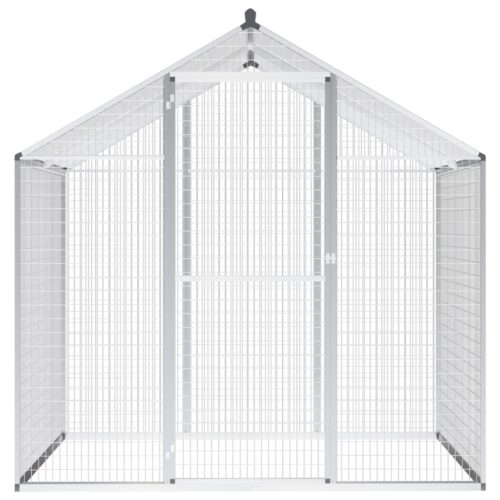 Outdoor Aviary Aluminium 178x122x194cm - Image 2