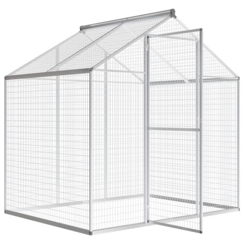 Outdoor Aviary Aluminium 178x122x194cm - Image 3