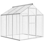 Outdoor Aviary Aluminium 183x178x194cm