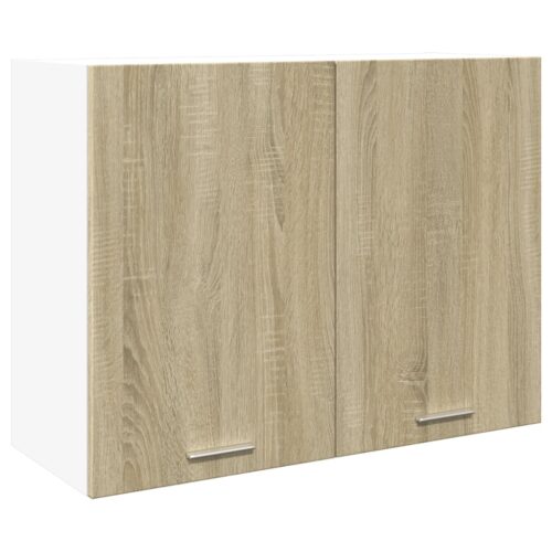 Hanging Cabinet Sonoma Oak 80x31x60cm Engineered Wood