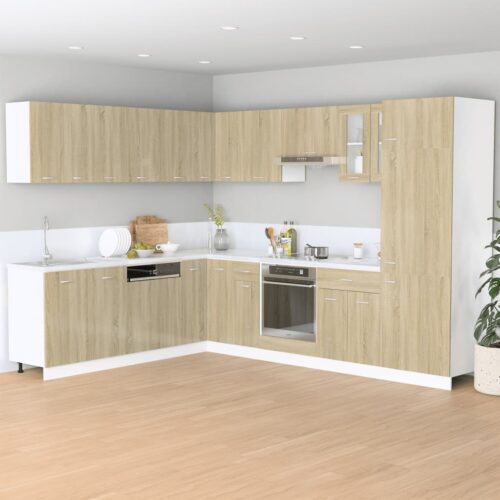 Hanging Cabinet Sonoma Oak 80x31x60cm Engineered Wood - Image 3