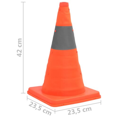 Pop-up Traffic Cones 10pcs 42cm - Image 7