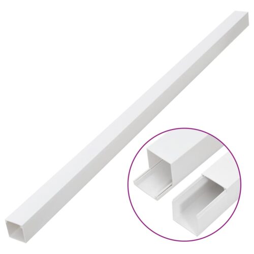 Cable Trunking 60x40mm 30m PVC Cord Cover Ducting Management - Image 3