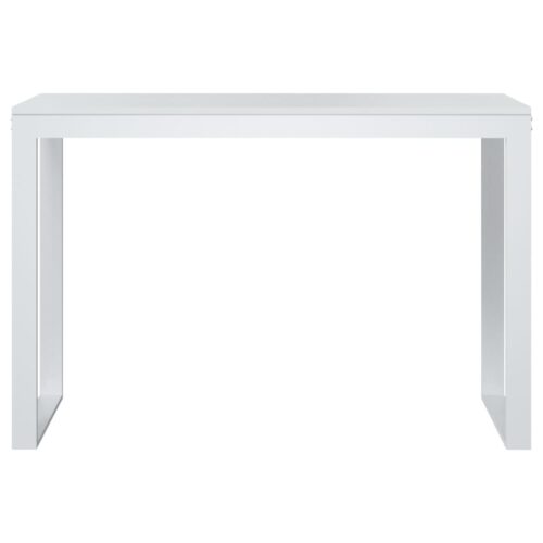 Computer Desk White 110x60x73cm Engineered Wood - Image 3