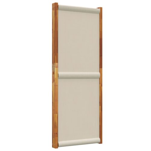 3-Panel Room Divider Light Grey 210x180cm - Image 5