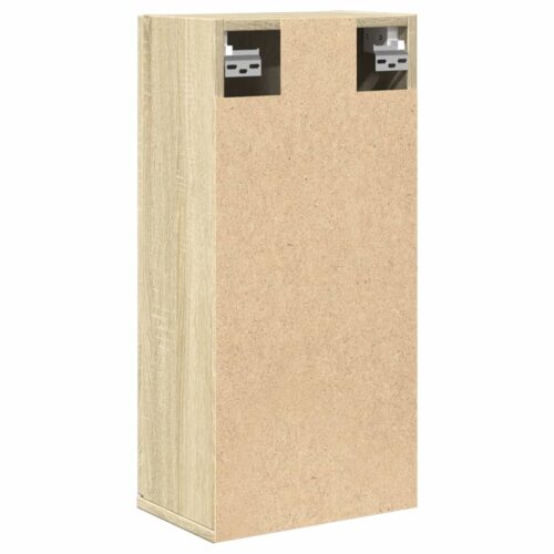 Wall-mounted Bathroom Cabinet Sonoma Oak 32x20x67cm - Image 8