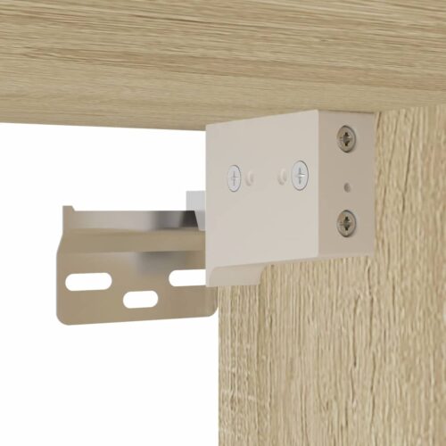 Wall-mounted Bathroom Cabinet Sonoma Oak 32x20x67cm - Image 10