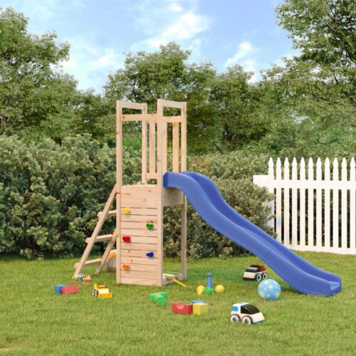 Outdoor Playset Solid Wood Pine - Image 10