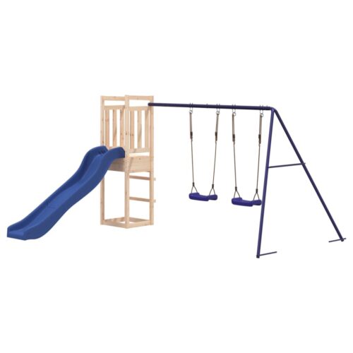 Outdoor Playset Solid Wood Pine - Image 3