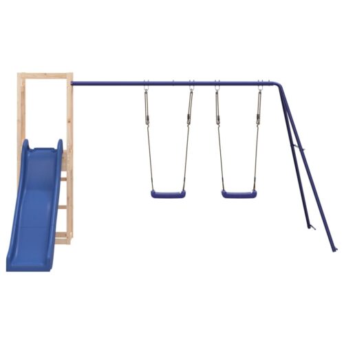 Outdoor Playset Solid Wood Pine - Image 4