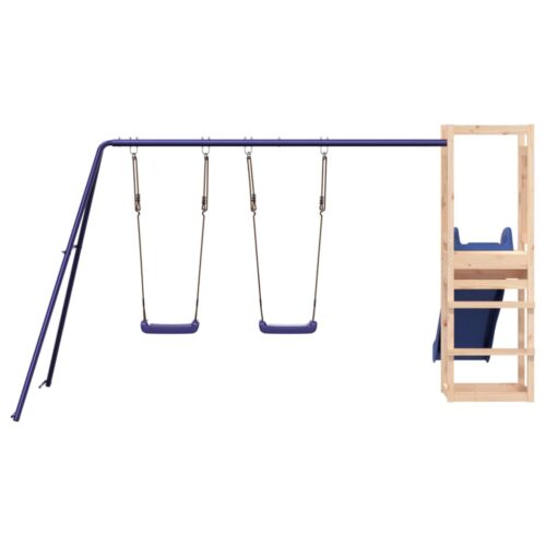 Outdoor Playset Solid Wood Pine - Image 7