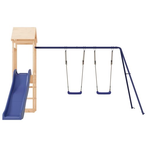 Outdoor Playset Solid Wood Pine - Image 4