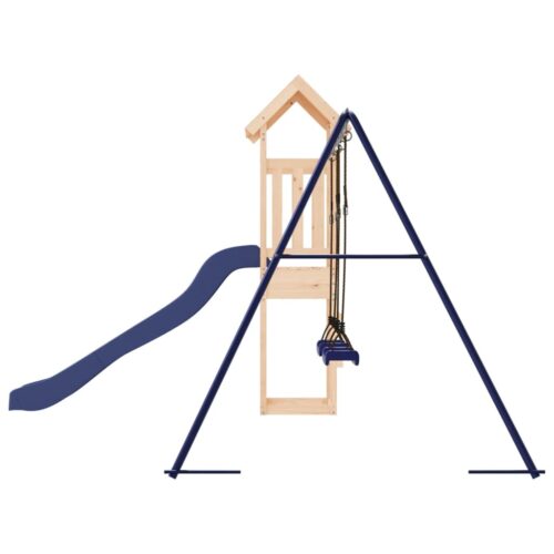 Outdoor Playset Solid Wood Pine - Image 6