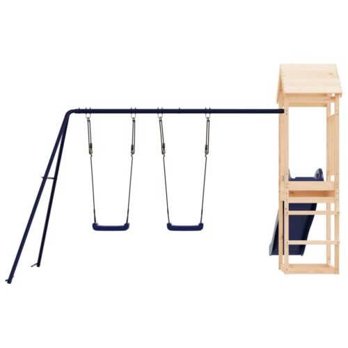 Outdoor Playset Solid Wood Pine - Image 7