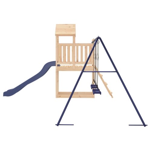 Outdoor Playset Solid Wood Pine - Image 6