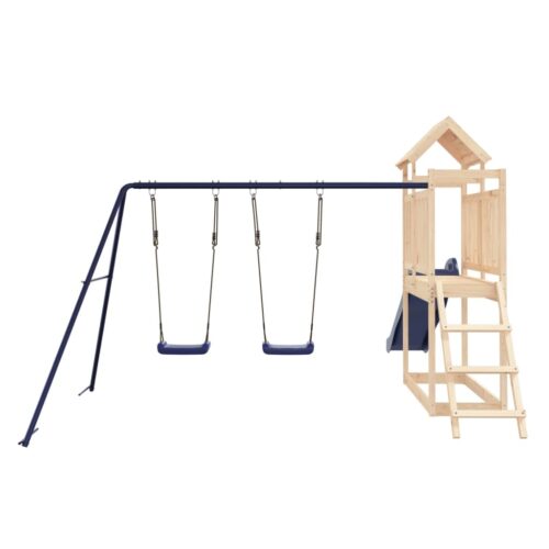Outdoor Playset Solid Wood Pine - Image 7