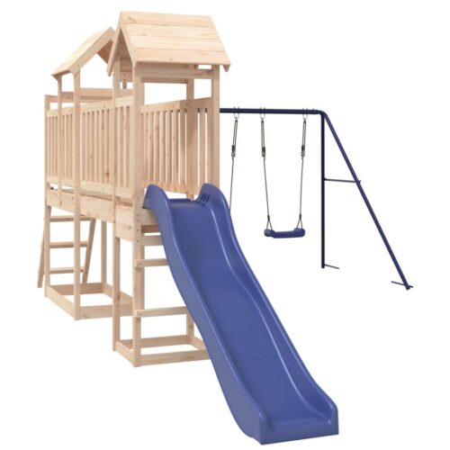 Outdoor Playset Solid Wood Pine - Image 3