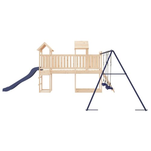 Outdoor Playset Solid Wood Pine - Image 6