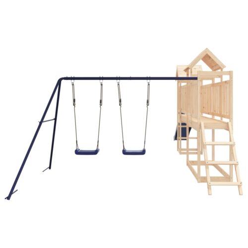 Outdoor Playset Solid Wood Pine - Image 7
