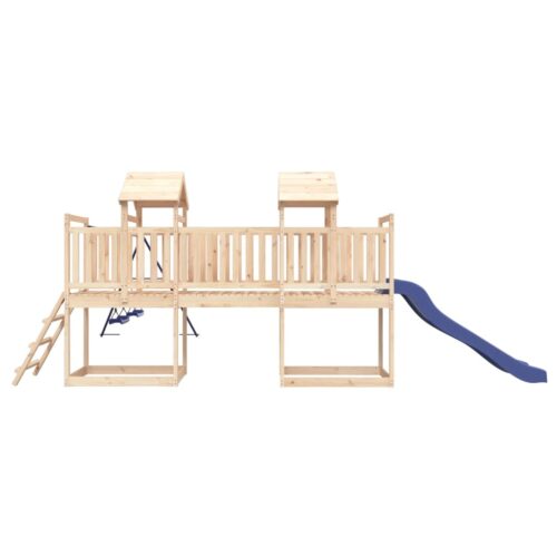 Outdoor Playset Solid Wood Pine - Image 5