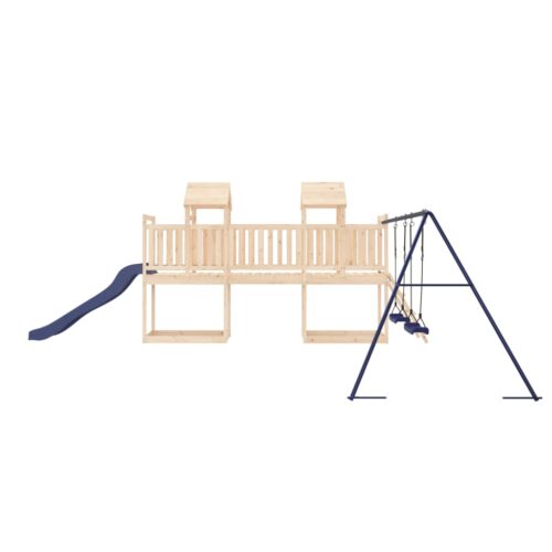 Outdoor Playset Solid Wood Pine - Image 6