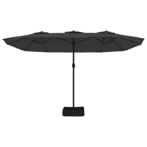 Double-Head Parasol Anthracite 449x245cm - Image 4