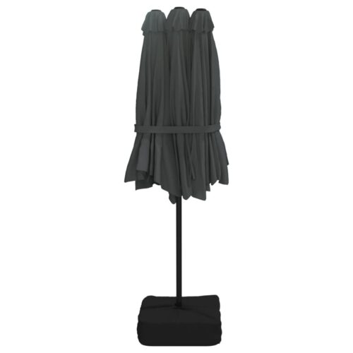 Double-Head Parasol Anthracite 449x245cm - Image 5