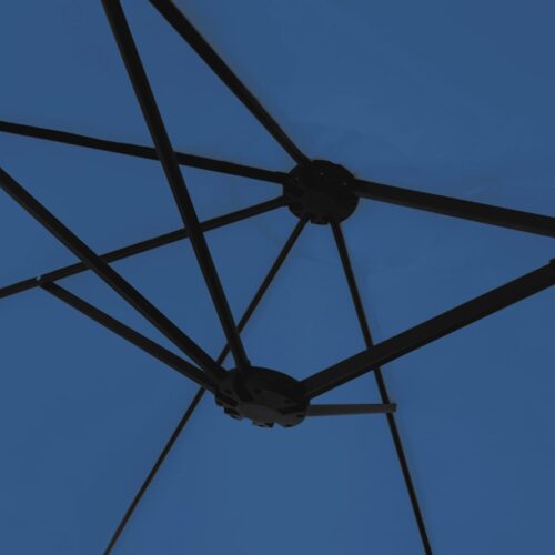 Double-Head Parasol Azure Blue 449x245cm - Image 6