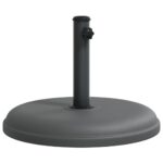 Parasol Base for 32/35/38mm Poles 15kg Round