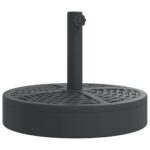 Parasol Base for 38/48mm Poles 25kg Round