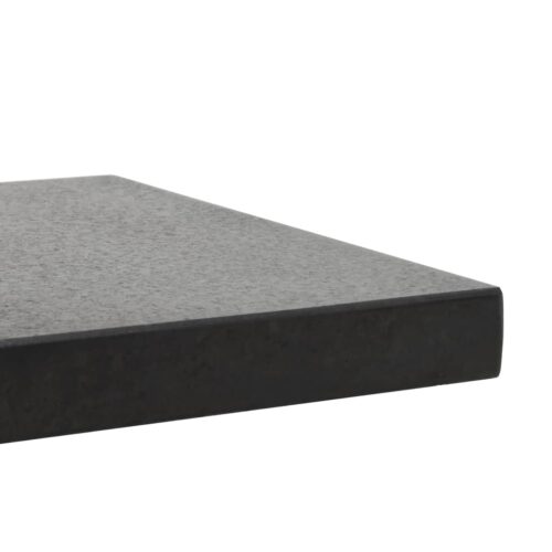 Parasol Base Granite 28.5kg Square Black - Image 5