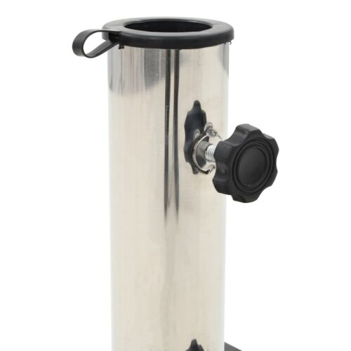 Parasol Base Granite 28.5kg Square Black - Image 7