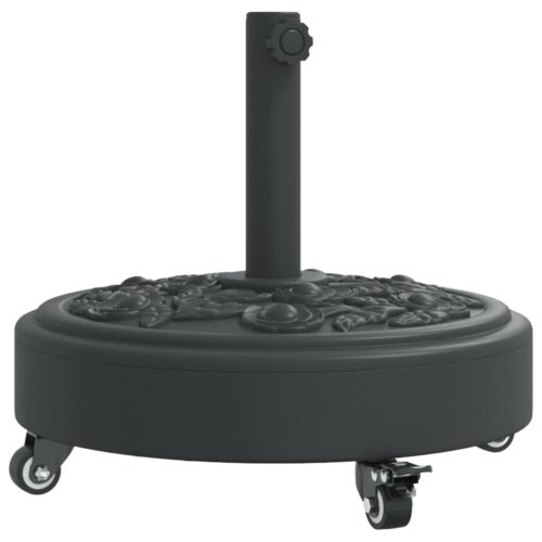 Parasol Base with Wheels for 38/48mm Poles 27kg Round