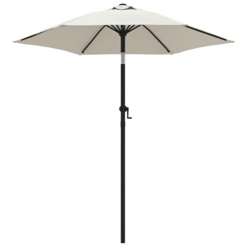 Parasol Sand White 200x224cm Aluminium