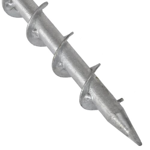 Parasol Stand 55cm Galvanised Steel - Image 5