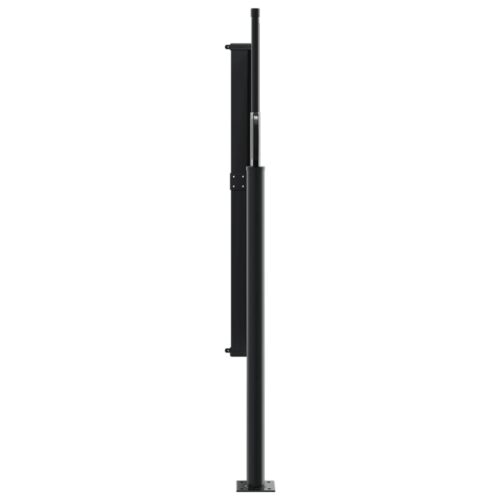Retractable Side Awning Black 120x300cm - Image 4