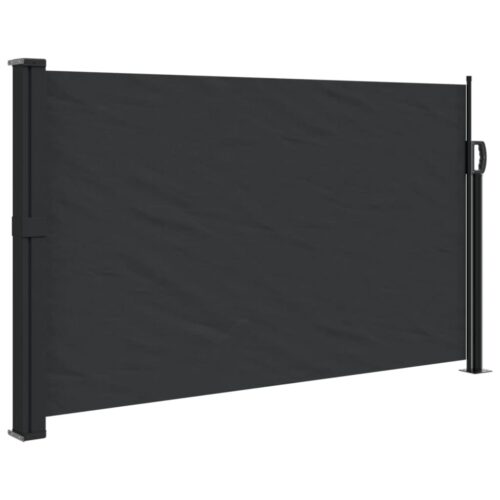 Retractable Side Awning Black 120x300cm - Image 10