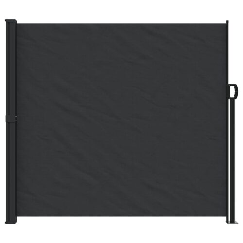 Retractable Side Awning Black 180x600cm - Image 3