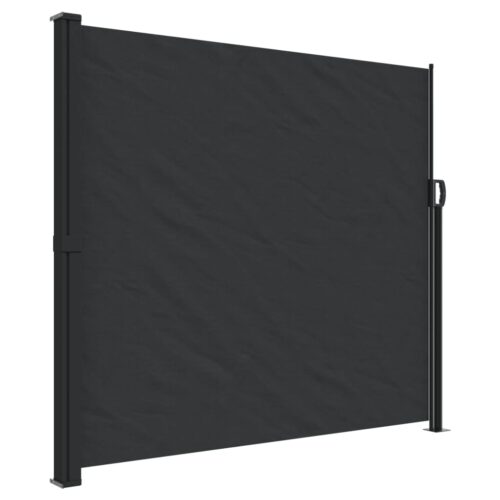 Retractable Side Awning Black 180x600cm - Image 11