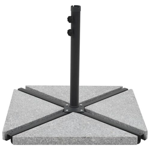 Umbrella Weight Plate Granite 15 kg Triangular Grey - Image 2