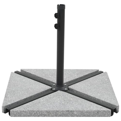 Umbrella Weight Plates 4pcs Grey Granite Triangular 60 kg - Image 2
