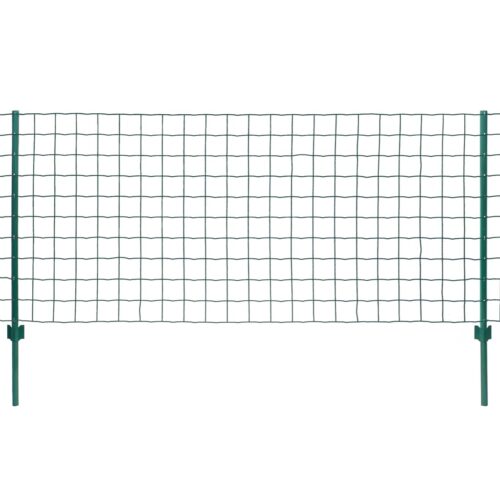 Euro Fence Garden Barrier Wire Mesh Farm Gate Border Fencing Iron Green 20x0.8m