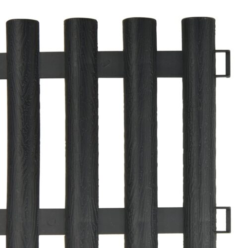 Lawn Edgings 17pcs Anthracite 1000cm Polypropylene - Image 5