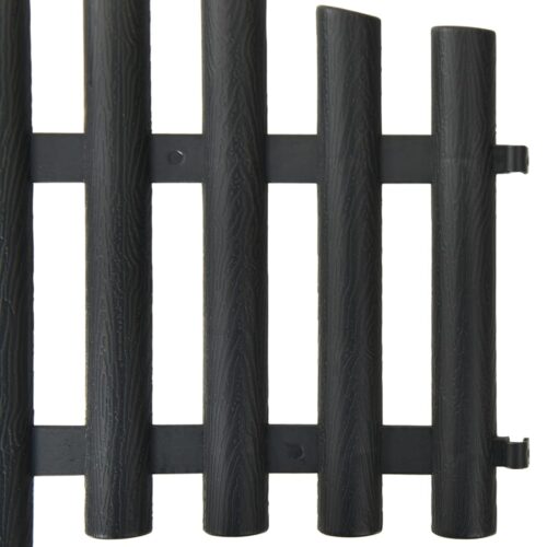 Lawn Edgings 17pcs Anthracite 1000cm Polypropylene - Image 6