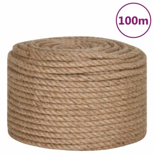Rope 100% Jute 14mm 100m - Image 2
