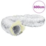 Ventilation Duct Insulated Aluminium 6m √ò15cm