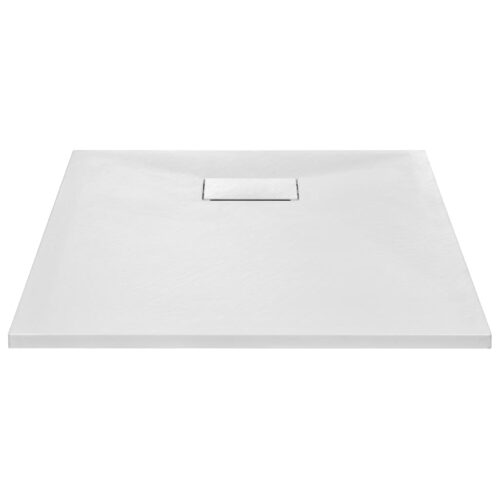 Shower Base Tray Bathroom Floor Trays SMC White 90x70cm - Image 3