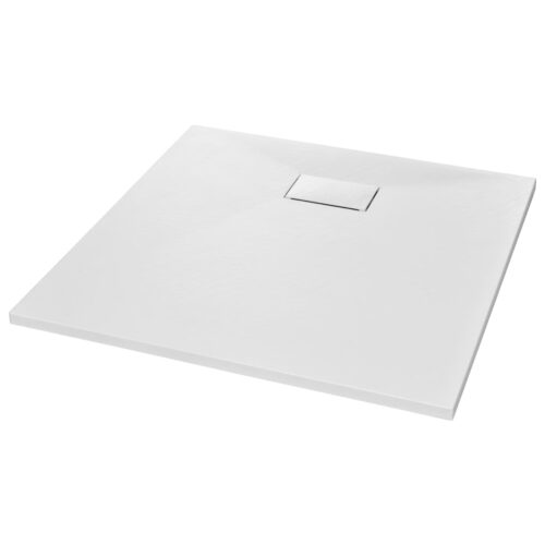 Shower Base Tray Bathroom Floor Trays SMC White 90x90cm - Image 2